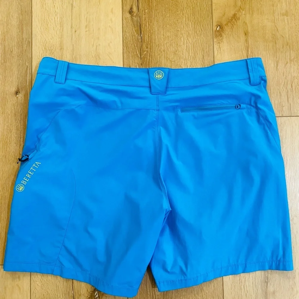 Beretta Addax Flex Shorts Men’s XXL Color Blue Excell Dri Fit Pockets Logo